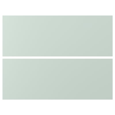 ENHET Drawer front, pale grey-green, 80x30 cm