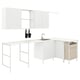 Option: ENHET Laundry, white, 269.5x139x63.5 cm