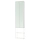 ENHET Storage combination, white/pale grey-green, 60x32x255 cm