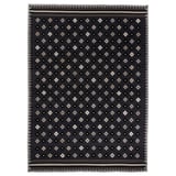 EREMITGRÖEN Rug, flatwoven, dark grey, 170x240 cm