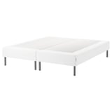 ESPEVÄR Sprung mattress base with legs, white, 160x200 cm