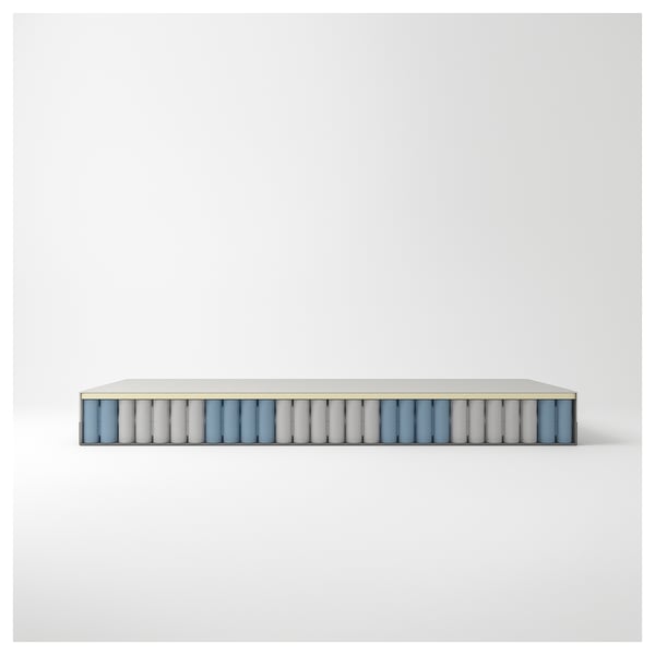 FÄGERÅSEN Pocket spring core, 5 zones, medium firm, 120x200x21 cm