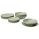 Option: FÄRGKLAR 18-piece service, matt green