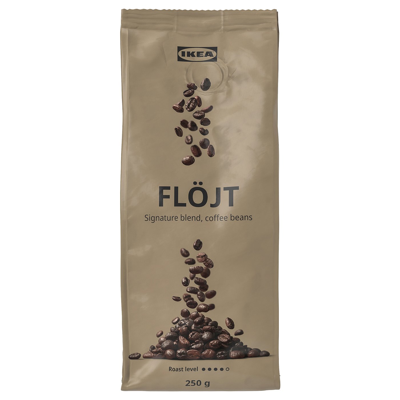 FLÖJT whole coffee beans, dark-roast/Rainforest Alliance Certified