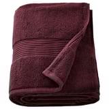 FREDRIKSJÖN Bath sheet, deep red, 100x150 cm