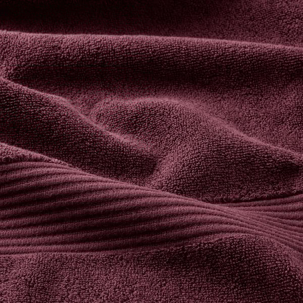 FREDRIKSJÖN Hand towel, deep red, 40x70 cm