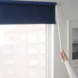 FRIDANS Block-out roller blind, blue, 200x195 cm
