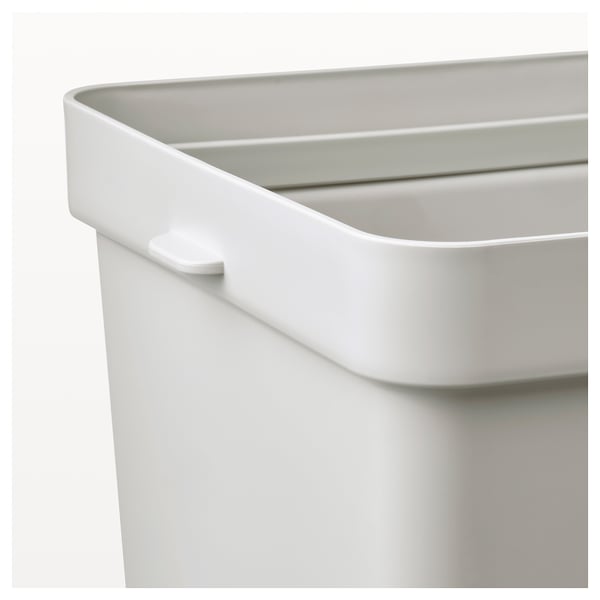 HÅLLBAR Bin, light grey, 10 l