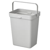 HÅLLBAR Bin, light grey, 10 l