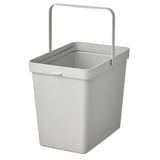 HÅLLBAR Bin, light grey, 22 l