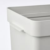 HÅLLBAR Bin, light grey, 35 l