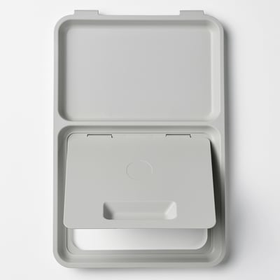 HÅLLBAR Lid for bin 22/35 l, light grey