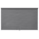 Option: HOPPVALS Cellular blind, grey, 110x155 cm