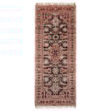 ISGRÄS Rug, low pile, multicolour, 80x200 cm