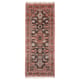 Option: ISGRÄS Rug, low pile, multicolour, 80x200 cm