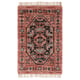 Option: ISGRÄS Rug, low pile, multicolour, 60x90 cm