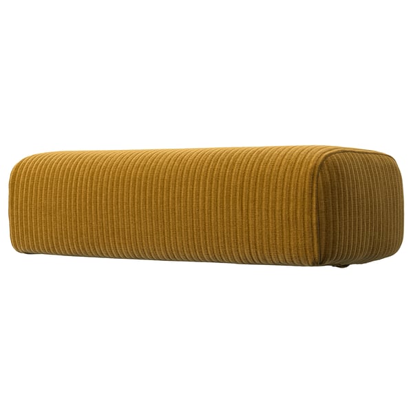 JÄTTEBO Headrest cushion, Samsala yellow-brown