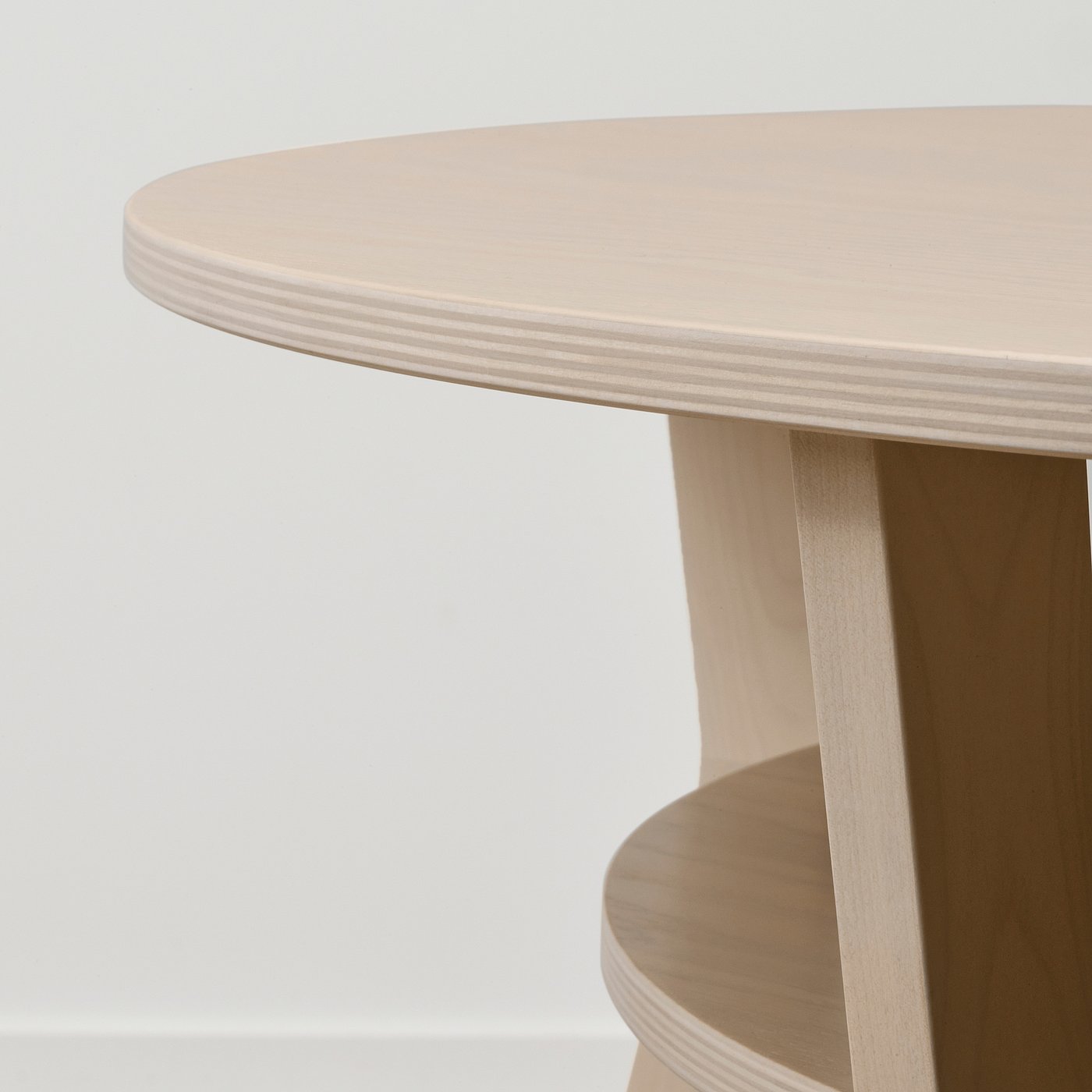 JAKOBSFORS coffee table, oak veneer, 80 cm - IKEA Norway