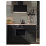 KARLBY Custom made worktop, oak/veneer, 63.6-125x3.8 cm