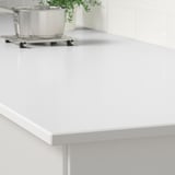 KASKER Custom made worktop, white quartz, 1 m²x2.0 cm
