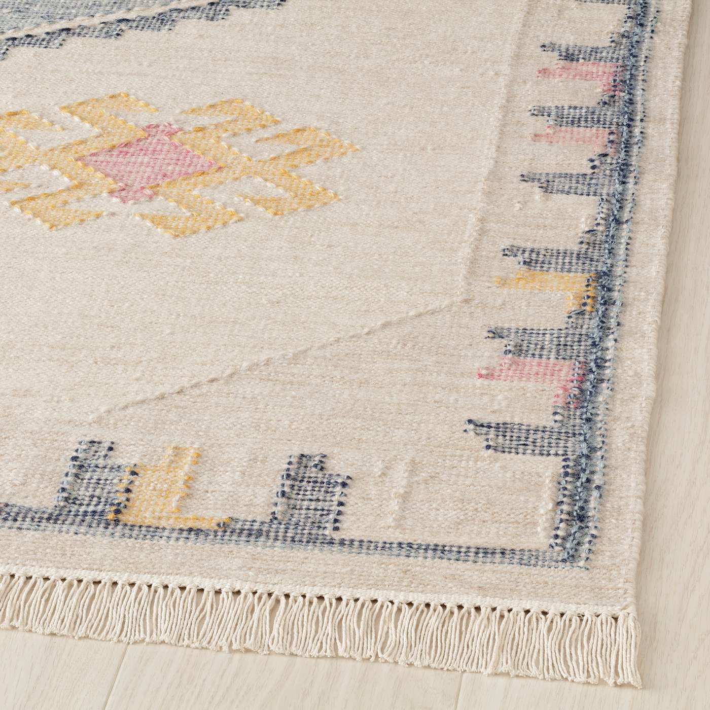 KNYLHAVRE rug, flatwoven, multicolour/handmade, 170x240 cm - IKEA