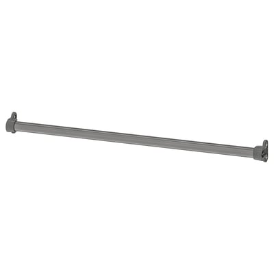 KOMPLEMENT Clothes rail, dark grey, 75 cm