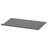 KOMPLEMENT Shoe shelf, dark grey, 75x35 cm