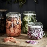 KORKEN Jar with lid, clear glass, 0.5 l