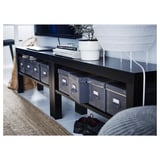 LACK TV bench, black, 90x26x45 cm