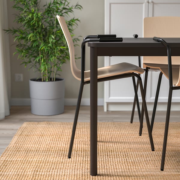 LÄKTARE Conference chair, birch veneer/black