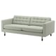 Option: LANDSKRONA 3-seat sofa, Gunnared light green/wood/black
