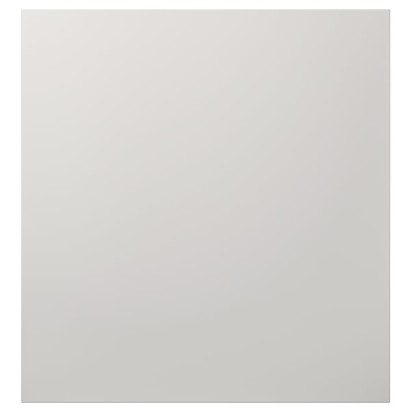 LAPPVIKEN Door, light grey, 60x64 cm
