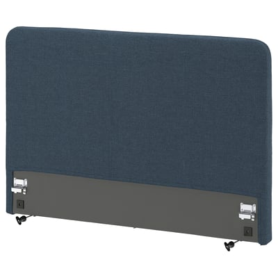 LJUSFJÄLLET Headboard, Kilanda dark blue, 140 cm