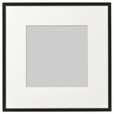 LOMVIKEN Frame, black, 32x32 cm