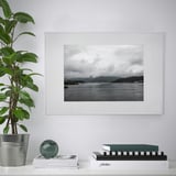 LOMVIKEN Frame, white, 70x100 cm