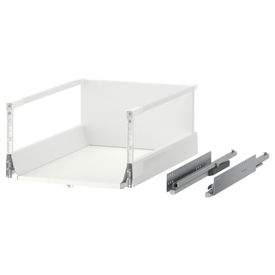 MAXIMERA Drawer, high, white, 40x60 cm