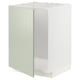 METOD Base cabinet for sink, white/Stensund light green, 60x60 cm