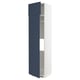 METOD Hi cab f fridge or freezer w 2 drs, white Axstad/matt blue, 60x60x240 cm