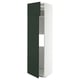 METOD Hi cab f fridge or freezer w 2 drs, white/Havstorp deep green, 60x60x220 cm