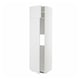 METOD Hi cab f fridge or freezer w 2 drs, white/Stensund white, 60x60x220 cm