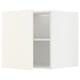 Option: METOD Top cabinet for fridge/freezer, white/Vallstena white, 60x60 cm
