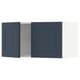METOD Wall cabinet with 2 doors, white Axstad/matt blue, 80x40 cm