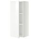 METOD Wall cabinet with shelves, white/Ringhult white, 40x100 cm