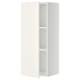 METOD Wall cabinet with shelves, white/Veddinge white, 40x100 cm