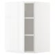 METOD Wall cabinet with shelves, white/Voxtorp high-gloss/white, 40x60 cm