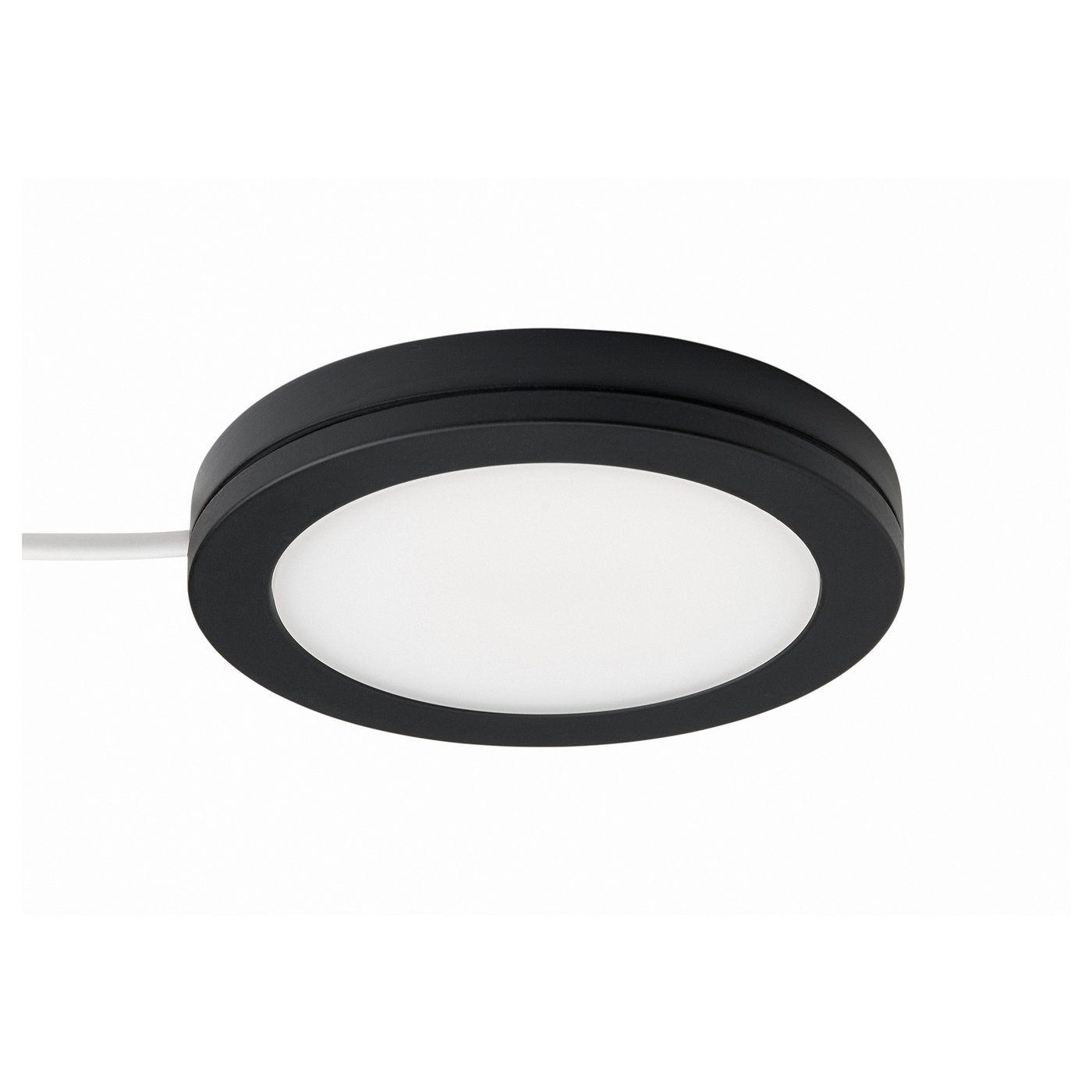 HEKTAR Ceiling Track, 3 Spotlights - Dark Gray