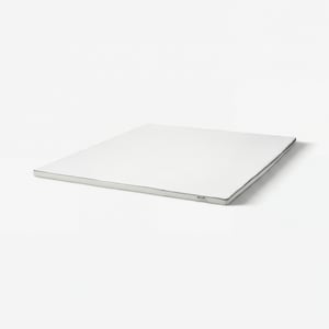 NÄSTABERG Mattress pad, white, 140x200 cm