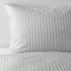 NATTJASMIN Duvet cover and pillowcase, light grey, 150x220/50x60 cm