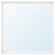 NISSEDAL Mirror, white, 65x65 cm