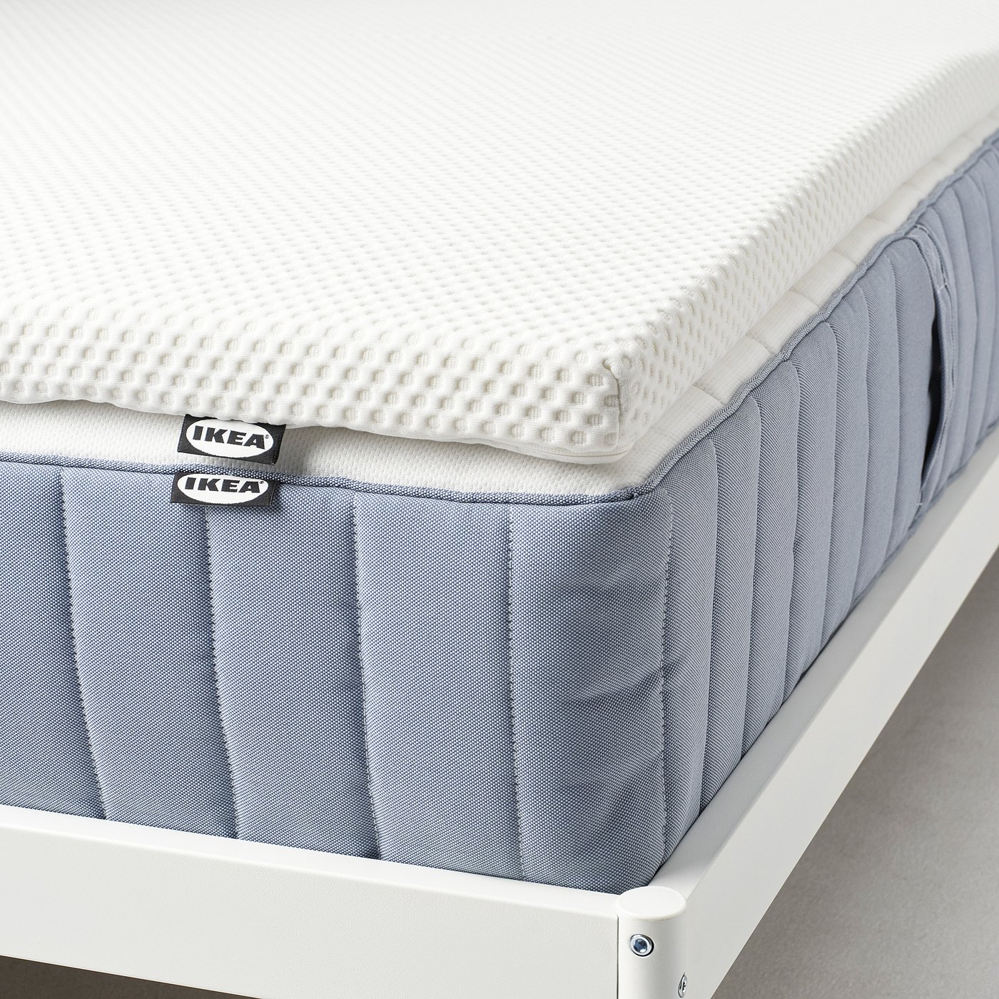 IKEA NORDBERGET マットレストッパー ダブル 140x200cm NORDBERGET mattress pad, white, 140x200 cm - IKEA Norway
